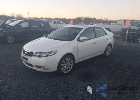 2013 Kia Forte Sx z USA, uszkodzony, nr VIN KNAFW4A36D5666360